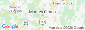 Montes Claros map